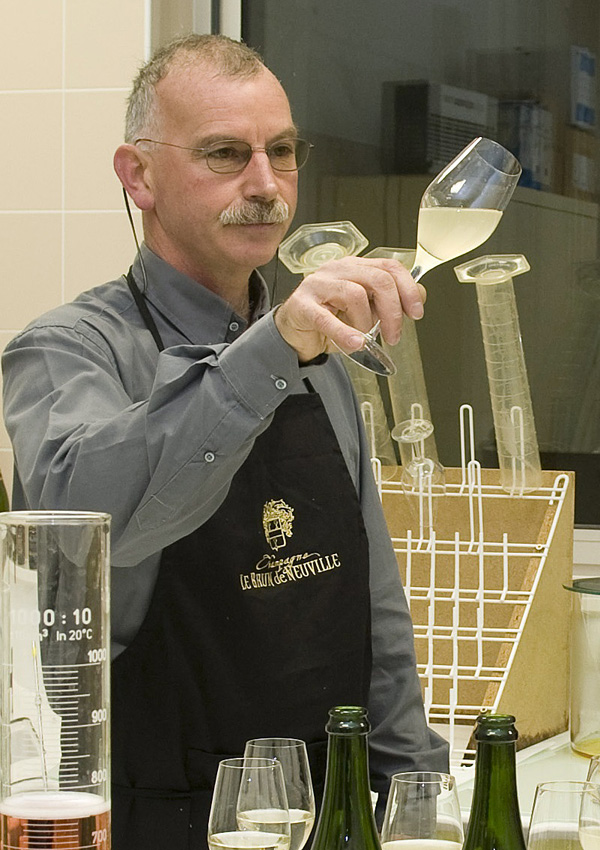 Gilles Baltazart, Kellermeister bei Champagne Le Brun de Neuville