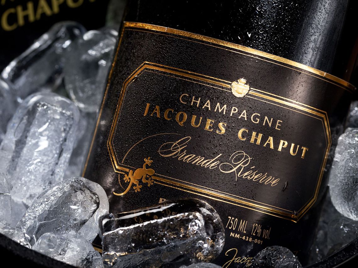 Champagne Jacques Chaput La Grande Réserve Salamandre. Foto: Champagne Jacques Chaput