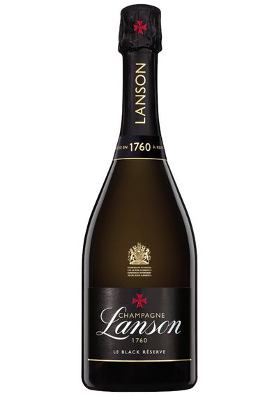 Champagne Lanson Le Black Réserve Brut. Foto: Champagne Lanson