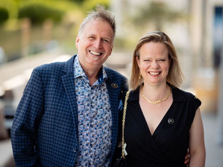 Champagner Club Gründer Corinna Dosch und Rafael Mittmann. Foto: lvffood.com