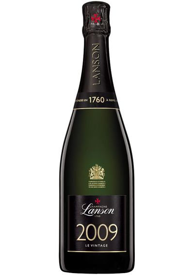 Champagne Lanson Le Vintage 2009. Foto: Champagne Lanson