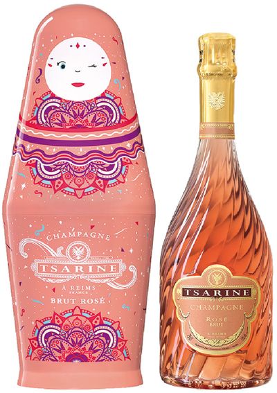 Champagne Tsarine Brut Rosé Verpackung