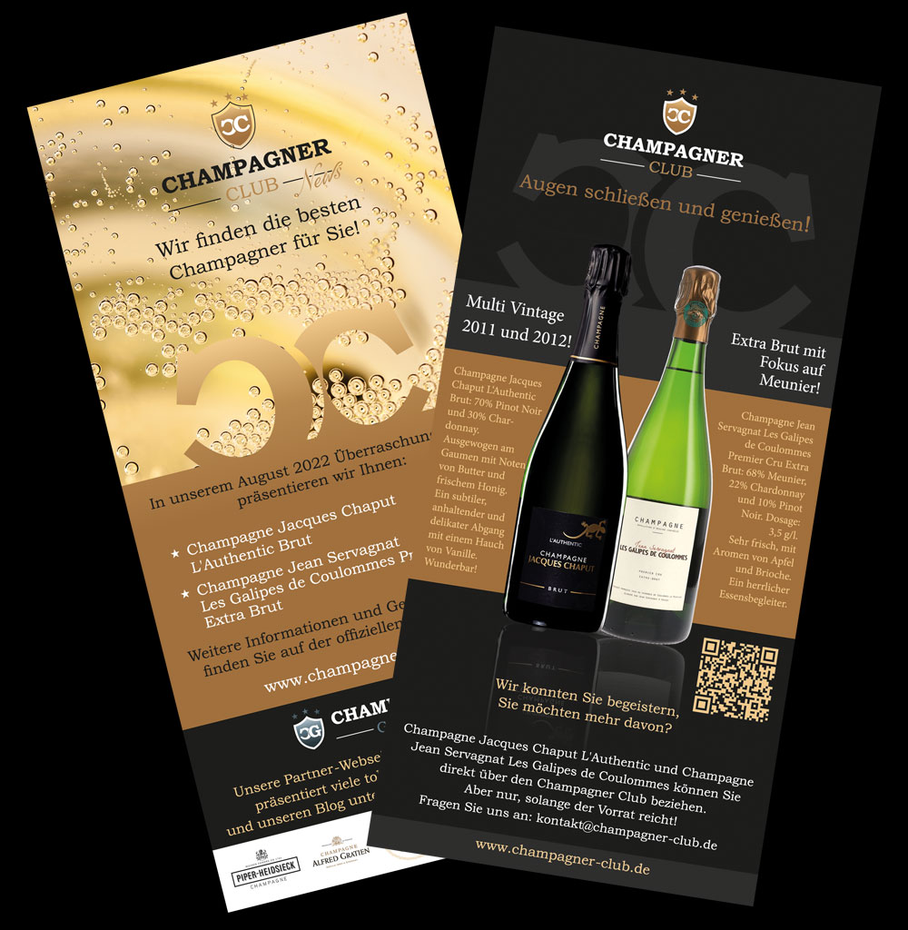 Champagner Club Überraschungspaket im August 2022